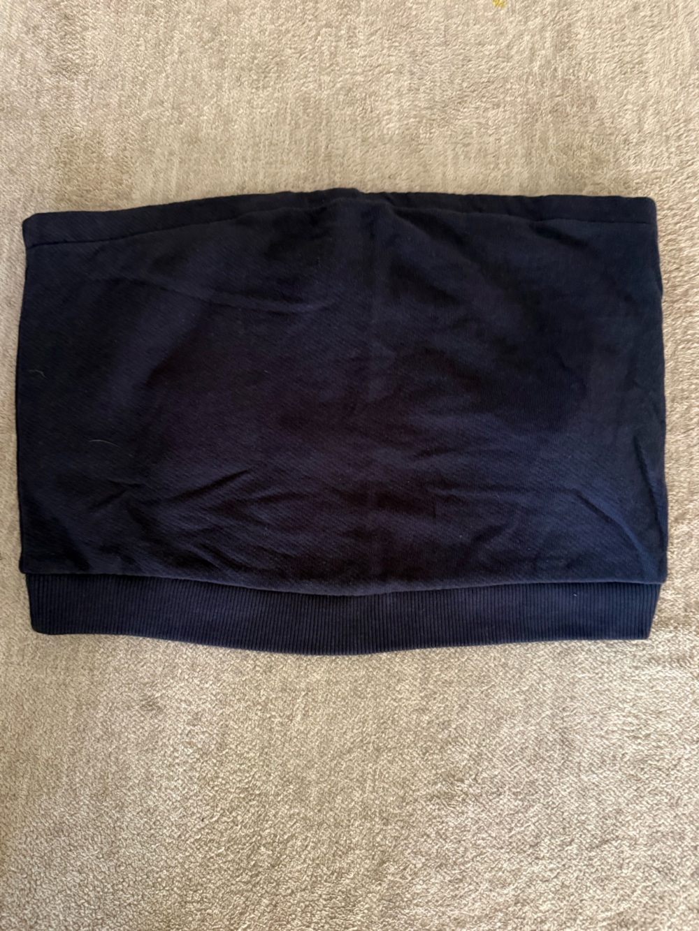 Universal Thread Navy French Terry Tube Top